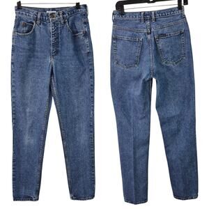 Guess Hi Rise Blue Jeans Georges Marciano Vintage USA Made 8 26 x 30